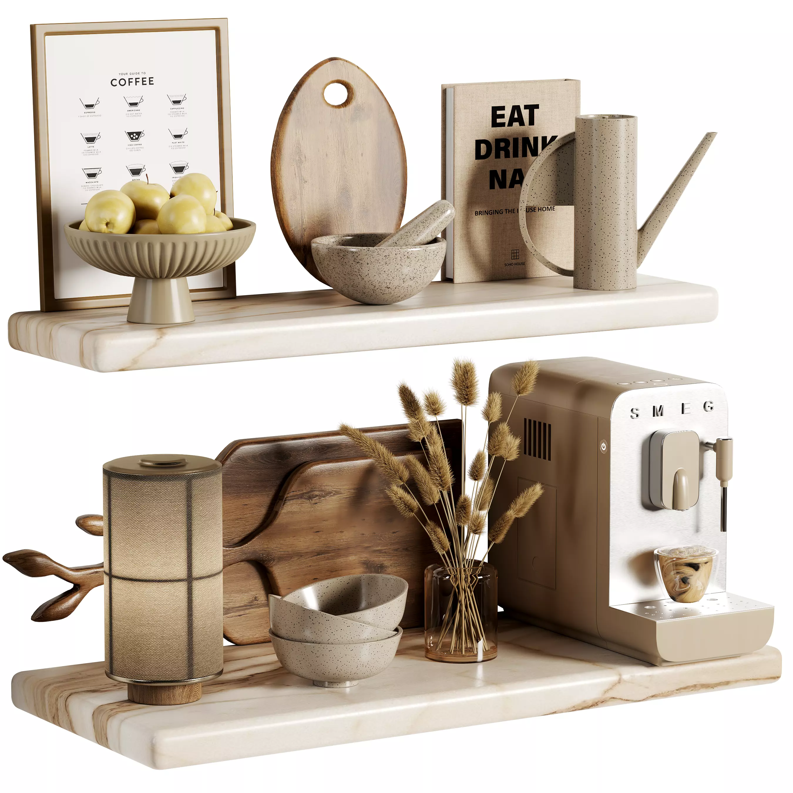 kitchen accessories 06 3D model