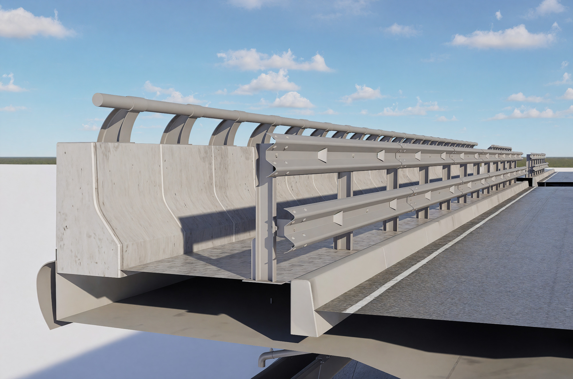 Highway Interchange 3D model 3D model_3