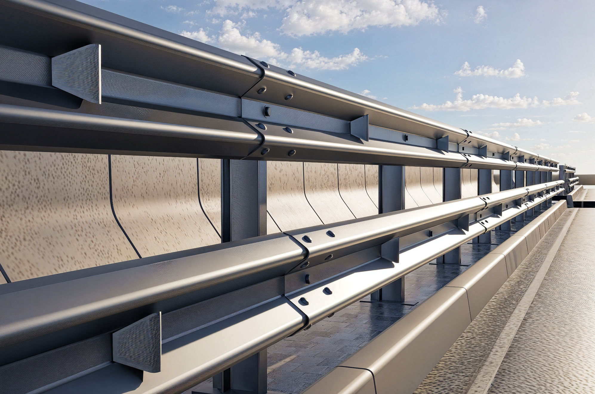 Highway Interchange 3D model 3D model_7