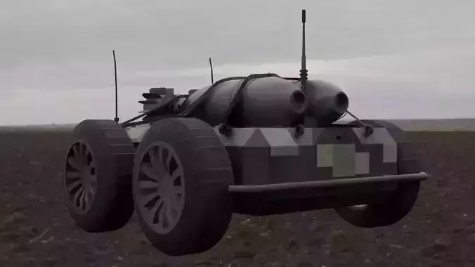 UGV Ratel S kamikaze drone 