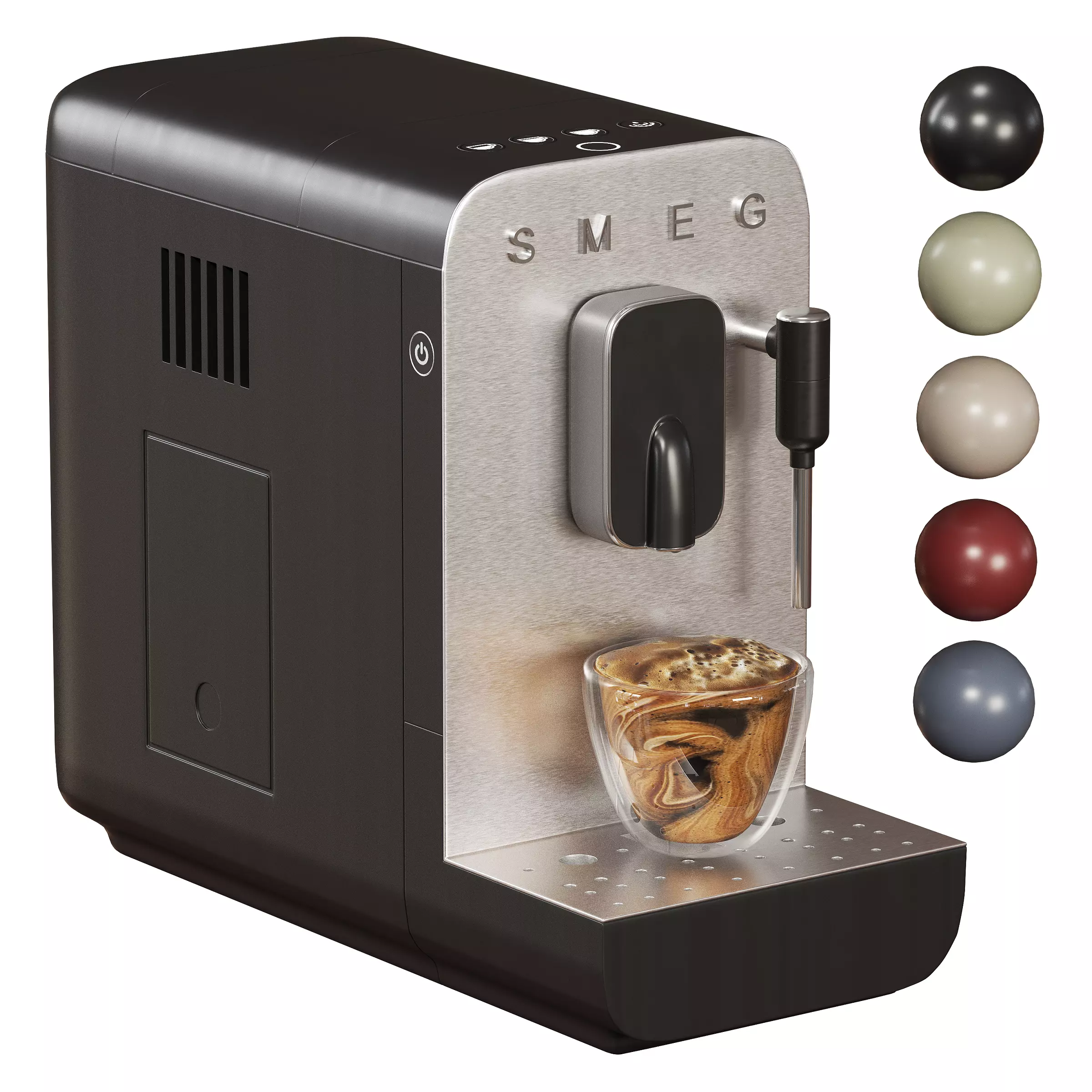 Coffee Machine Smeg BCC02 3D model