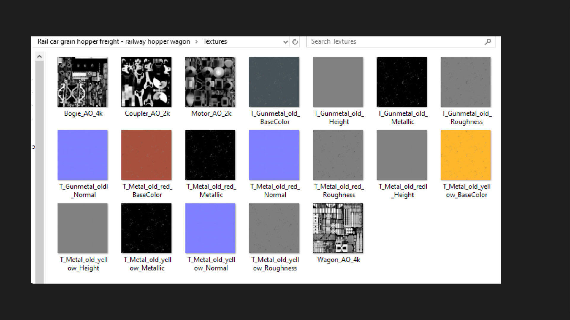 freight rail grain hopper train wagon 3d model 3D model_5