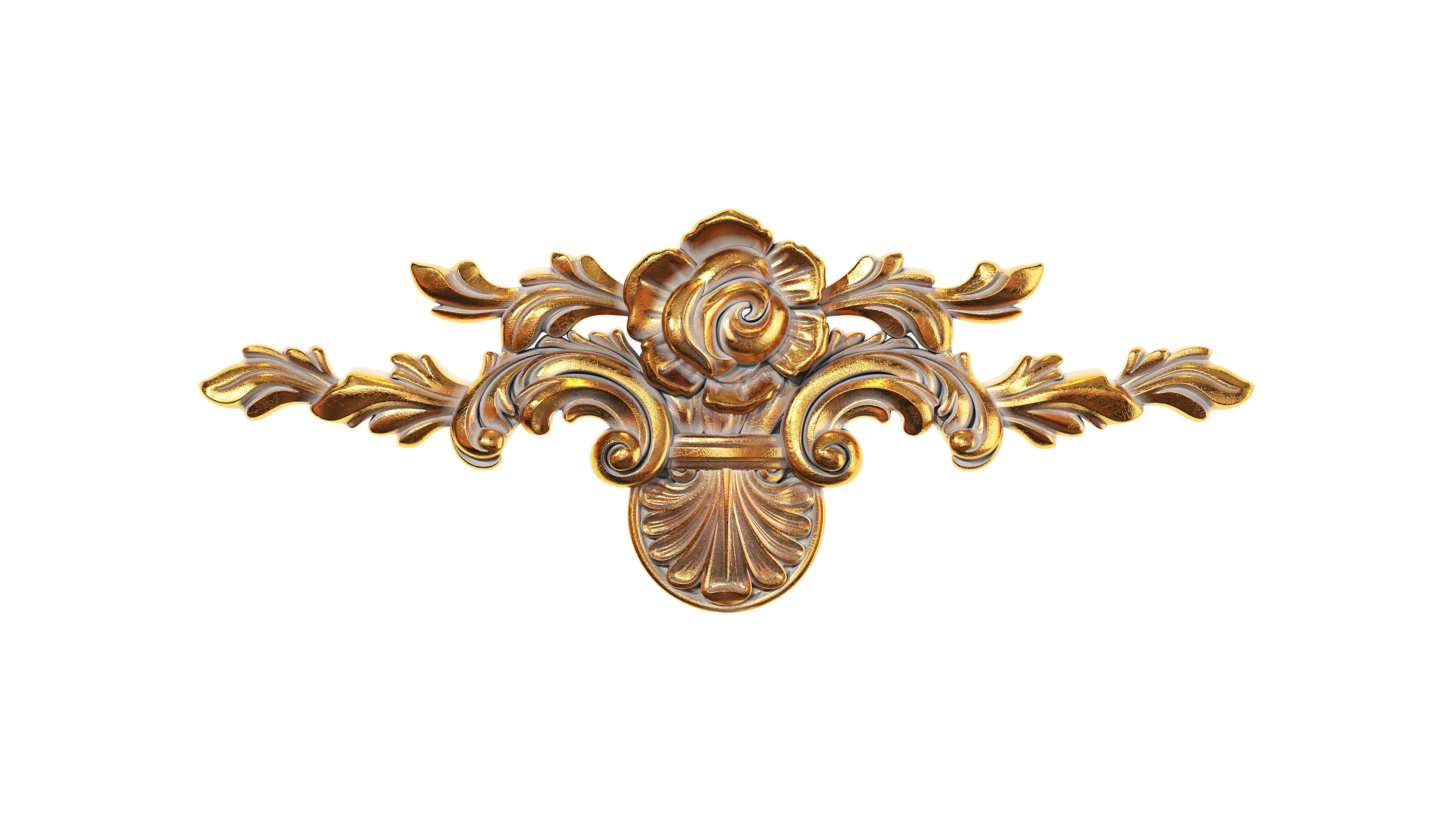 Classic carved 250 3D model_1