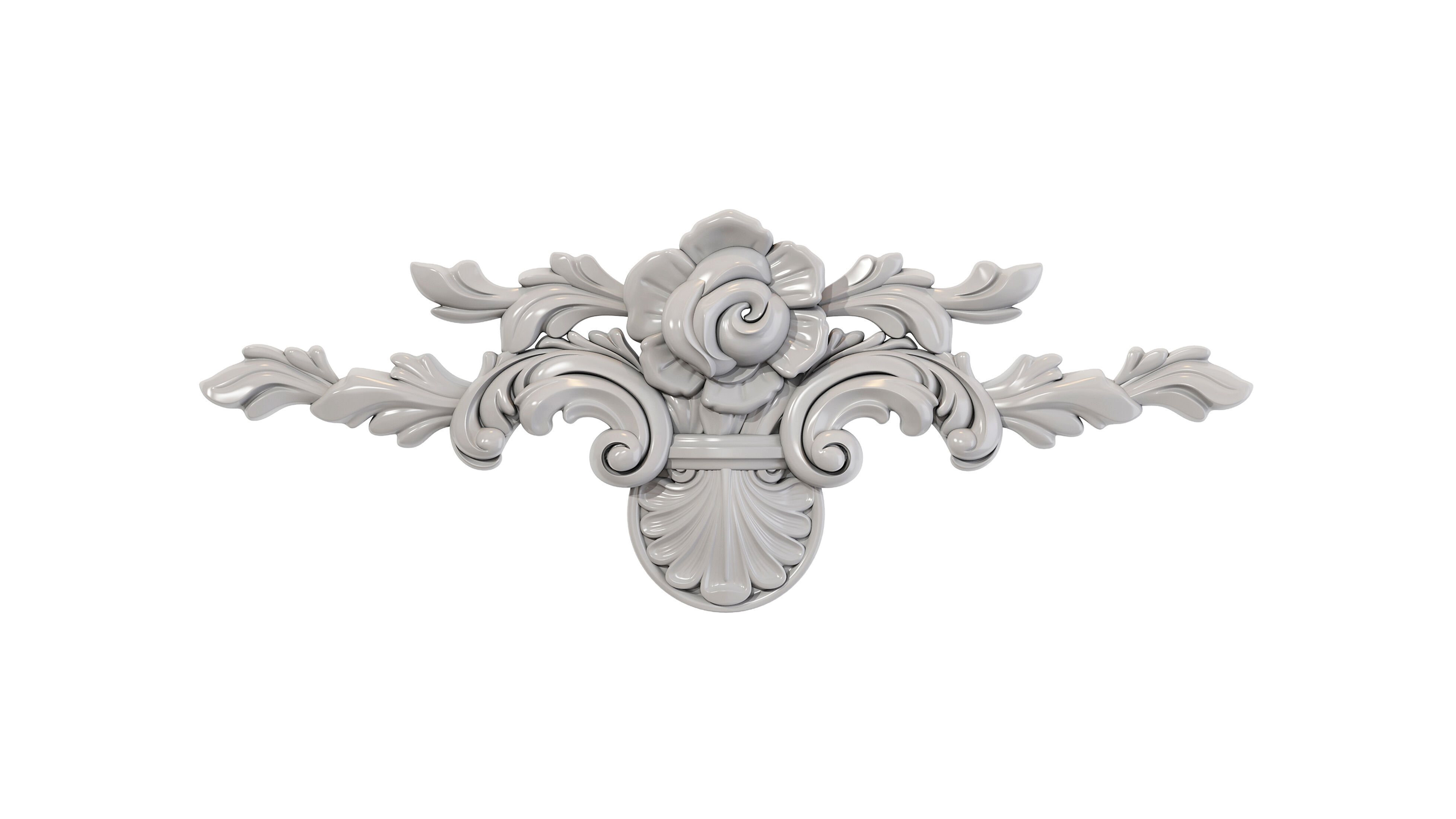 Classic carved 250 3D model_4