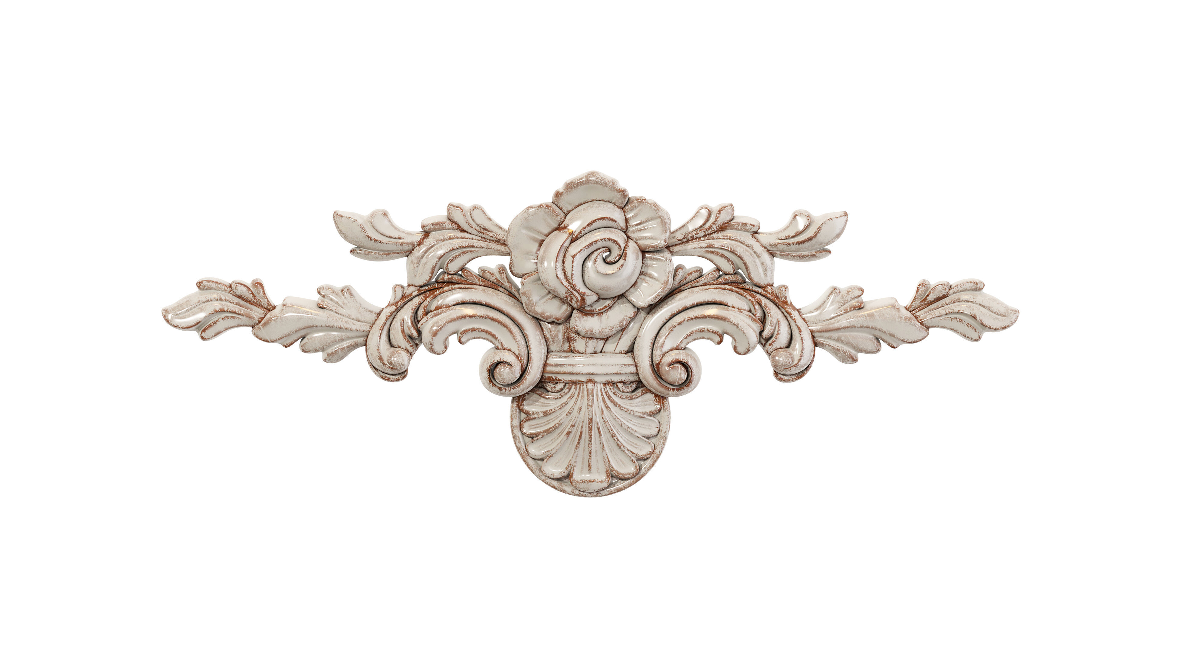 Classic carved 250 3D model_3