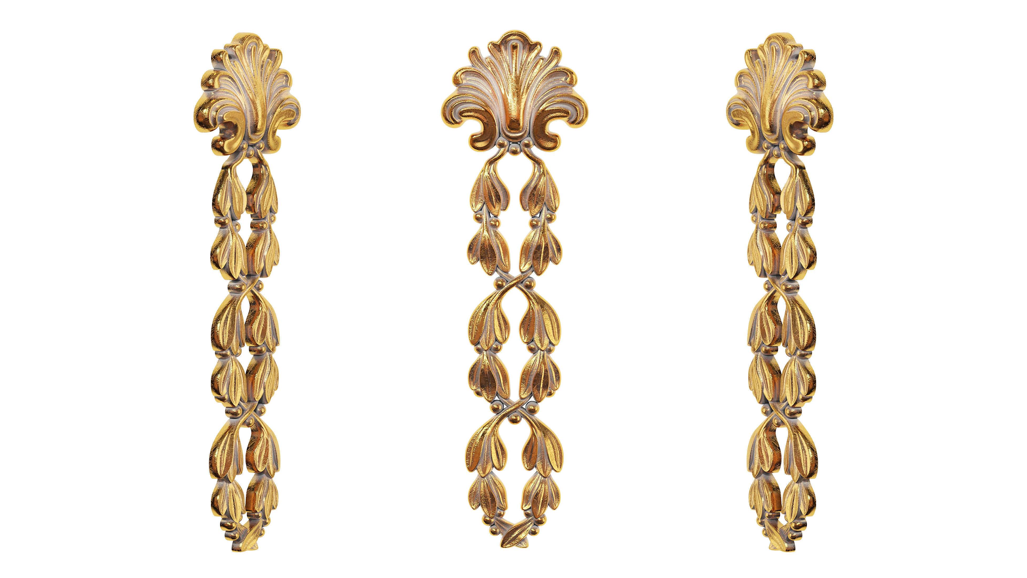 Classic carved 253 3D model_1