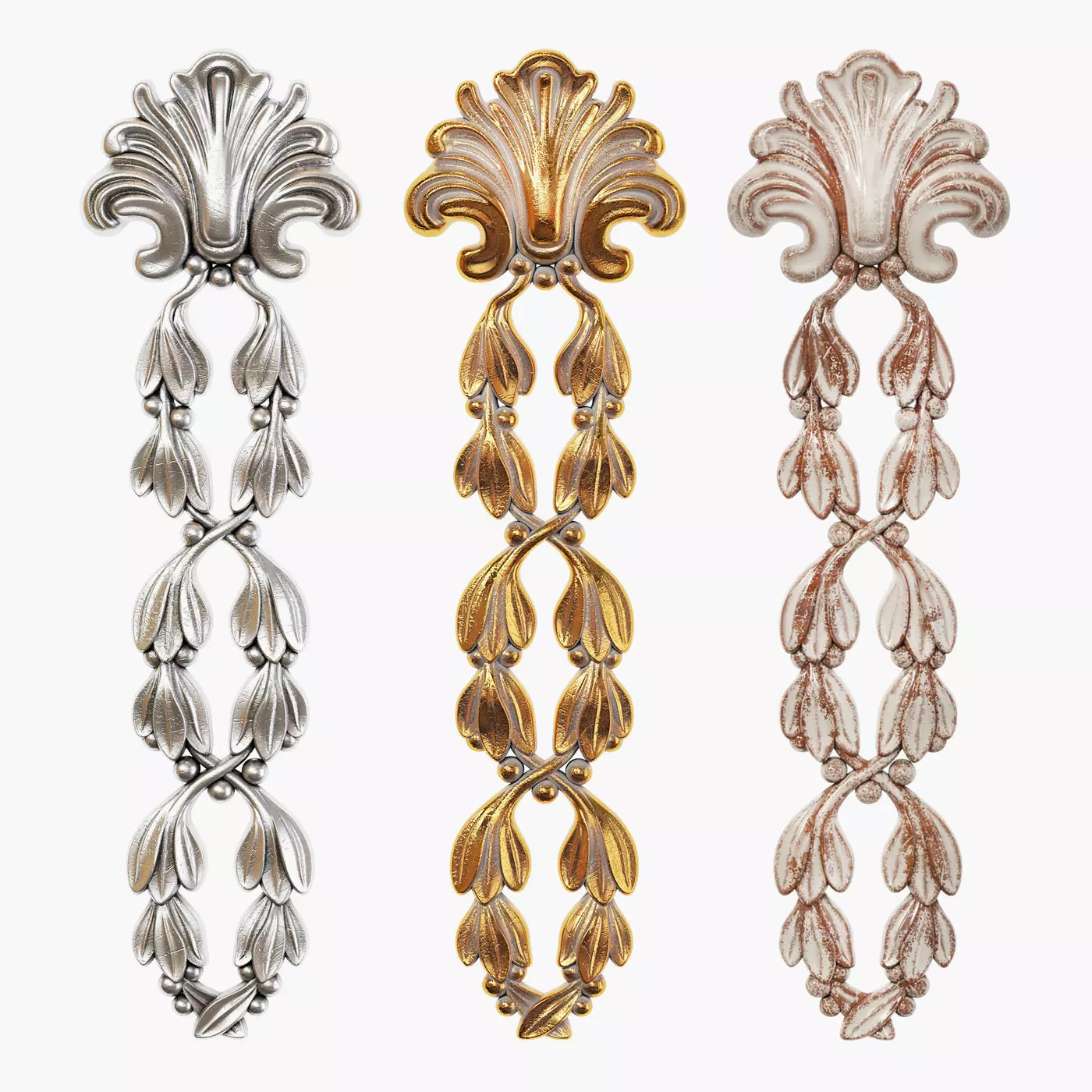 Classic carved 253 3D model_0