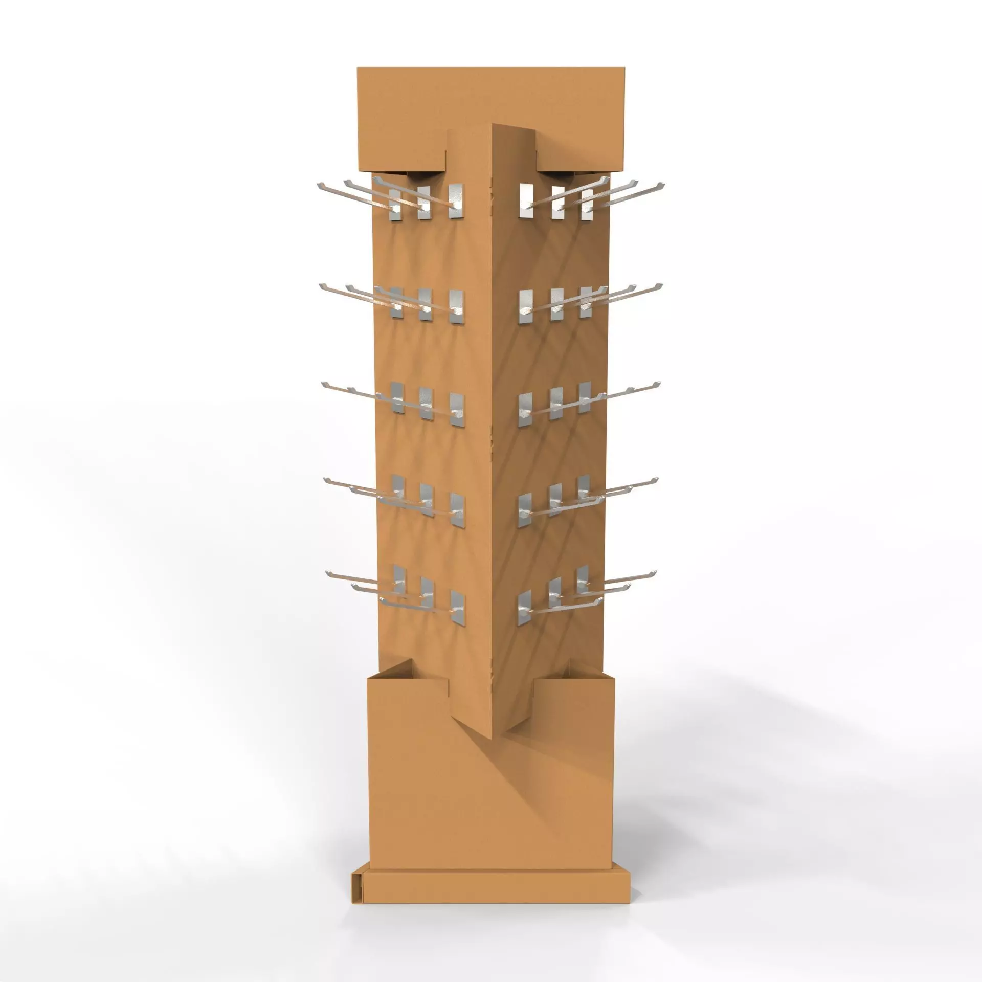 Point of Sale Cardboard Display Stand Texture_0