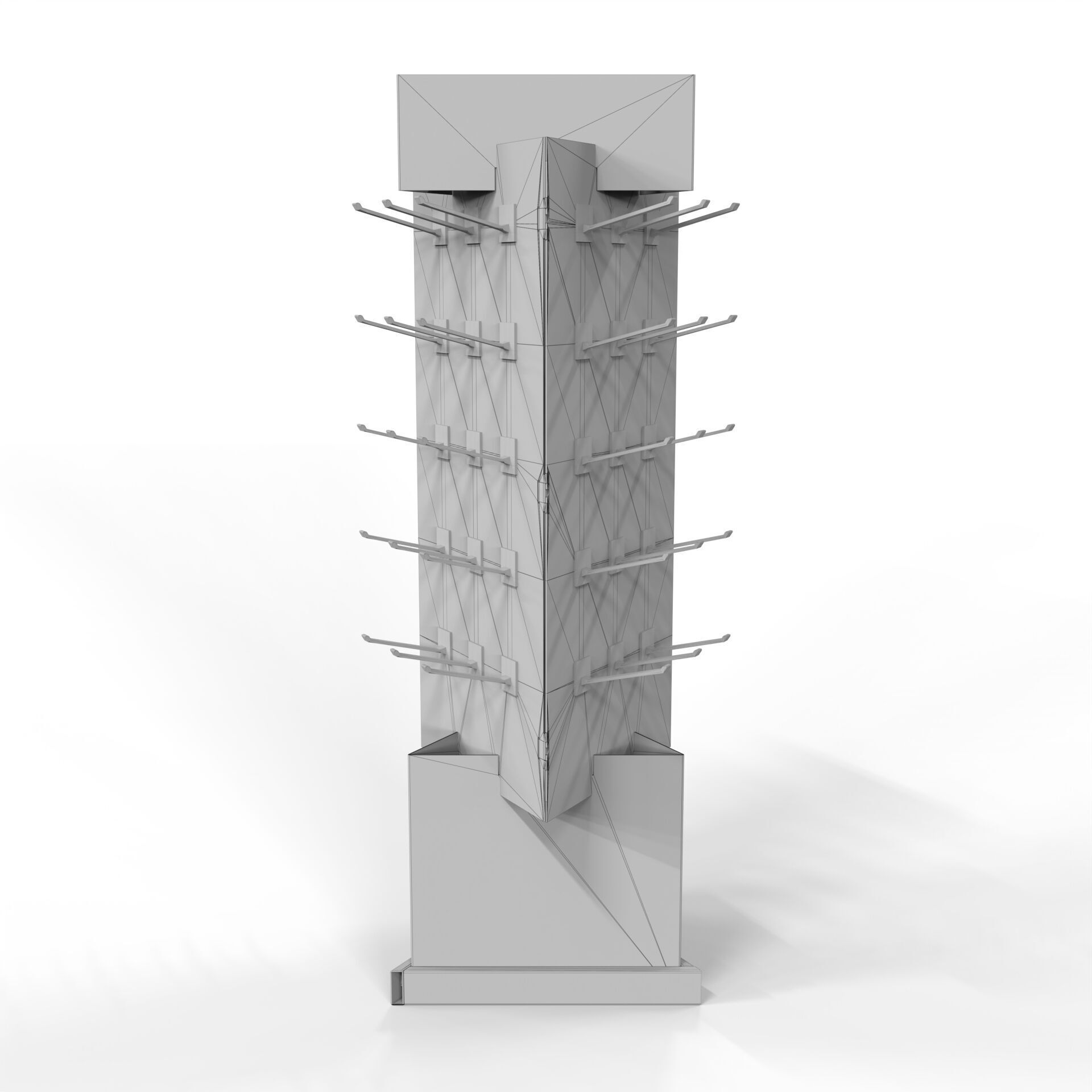 Point of Sale Cardboard Display Stand Texture_3