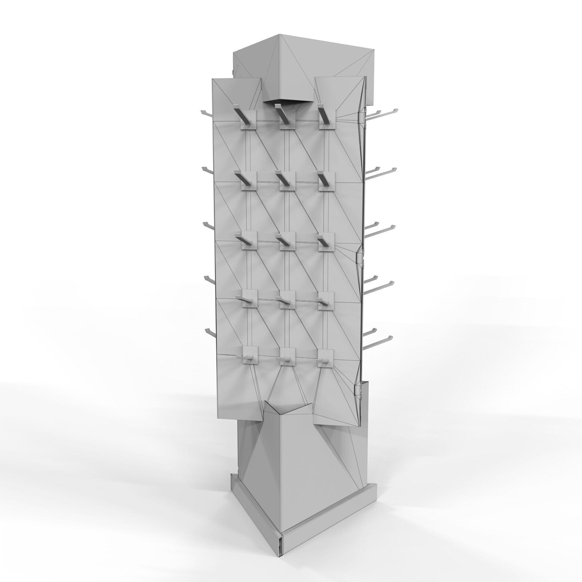 Point of Sale Cardboard Display Stand Texture_4