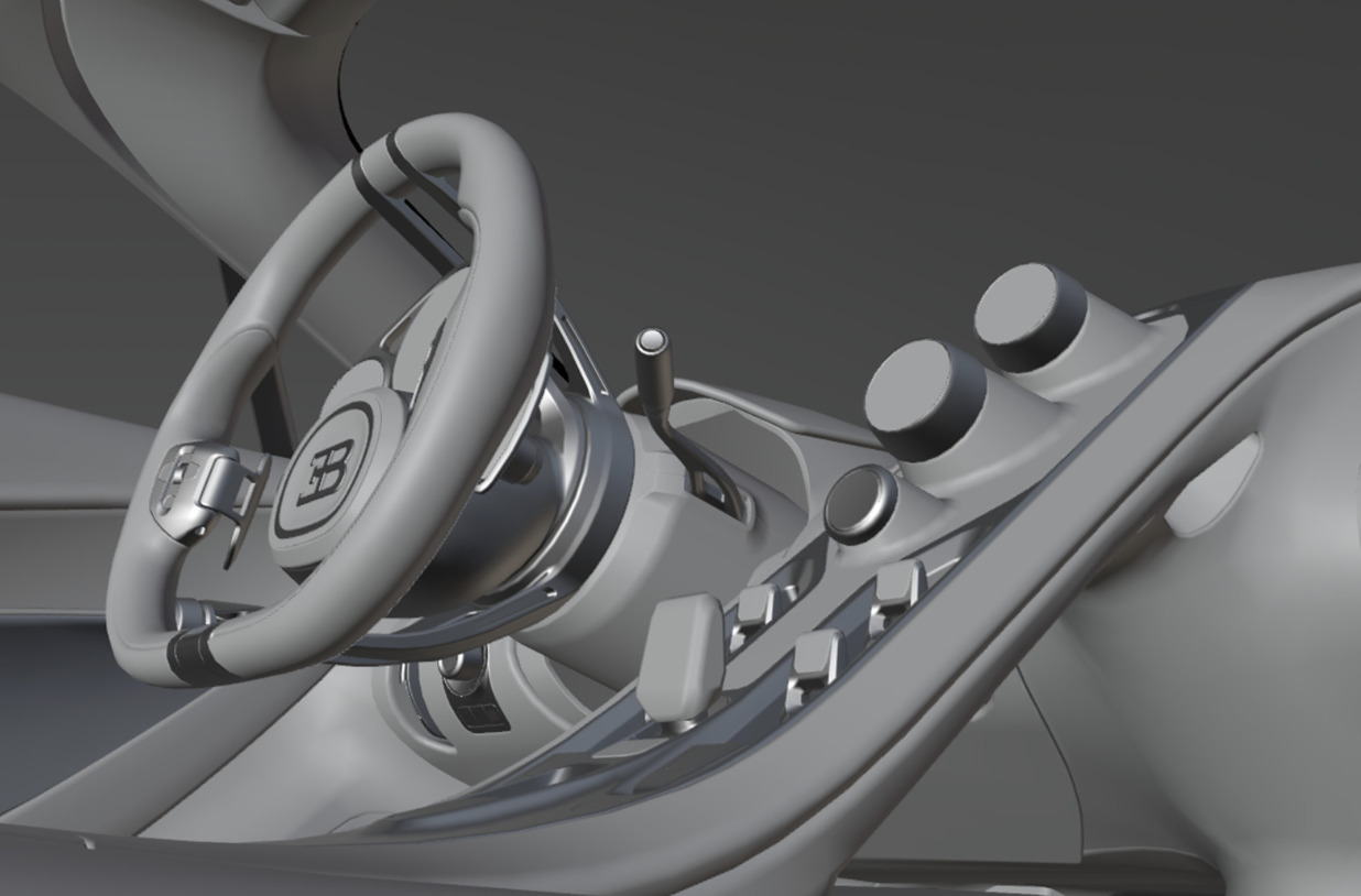 2025 Bugatti Tourbillion - Ready for Animation 3D model_4