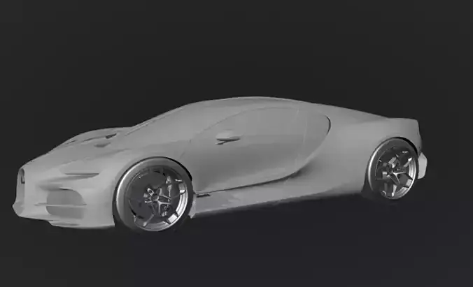 2025 Bugatti Tourbillion - Ready for Animation