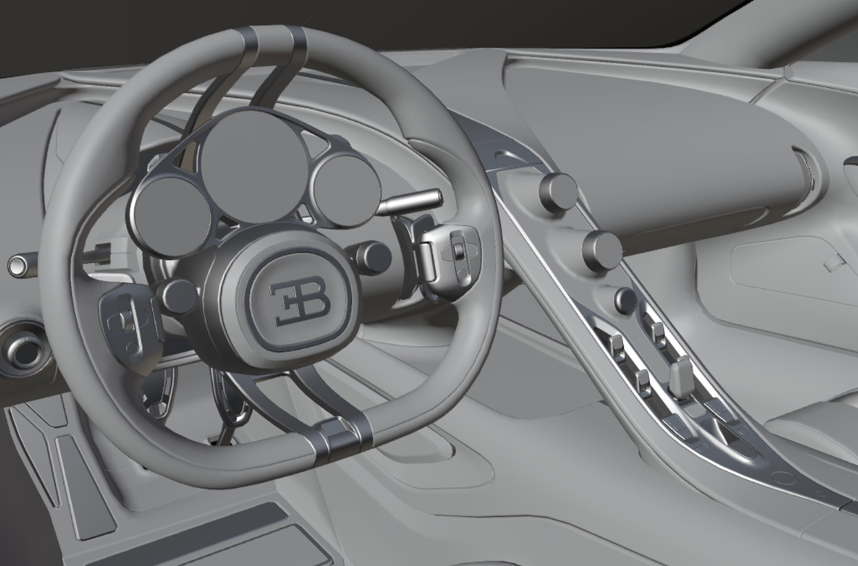 2025 Bugatti Tourbillion - Ready for Animation 3D model_3