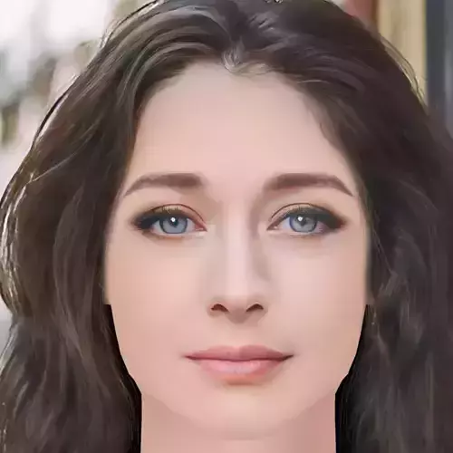 Elena Rivera Head - No Hair - Low poly head for game