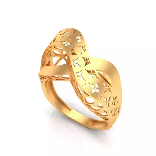 fusion women gold ring