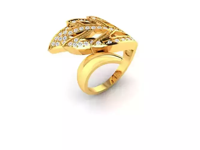 Women Ring  Render 3dm STL OBJ FBX Details