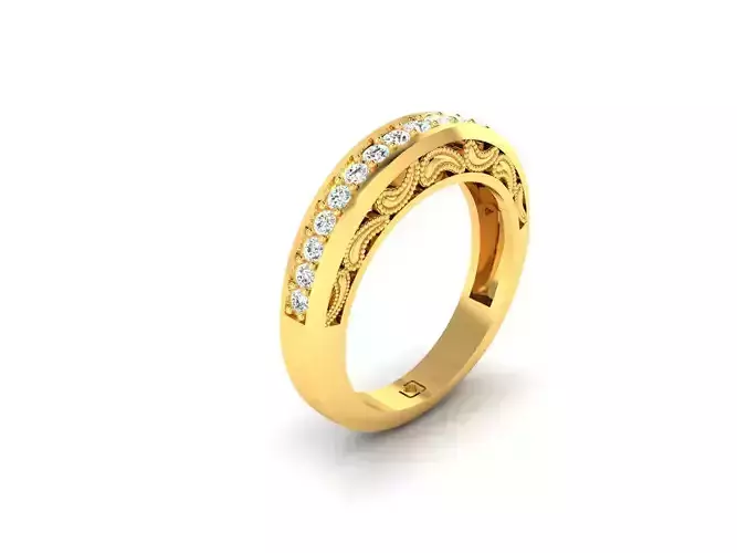 Women Ring  Render 3dm STL OBJ FBX Details