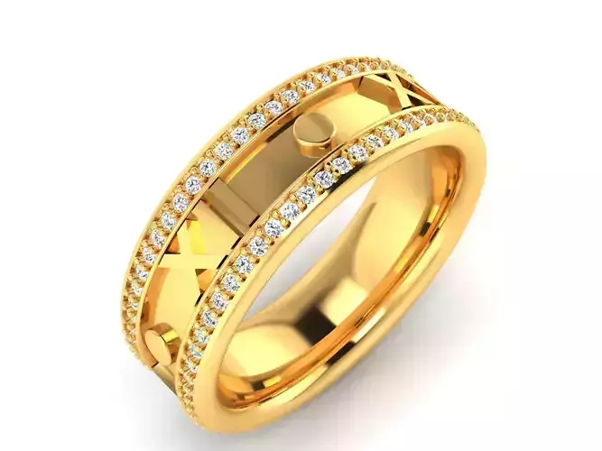 Women Ring  Render 3dm STL OBJ FBX Details