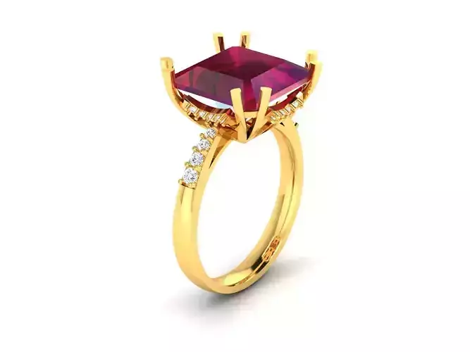 Women Ring  Render 3dm STL OBJ FBX Details