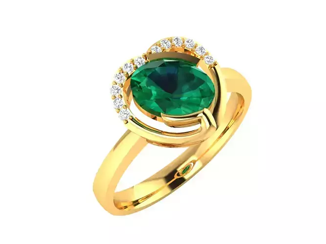 Women Ring  Render 3dm STL OBJ FBX Details