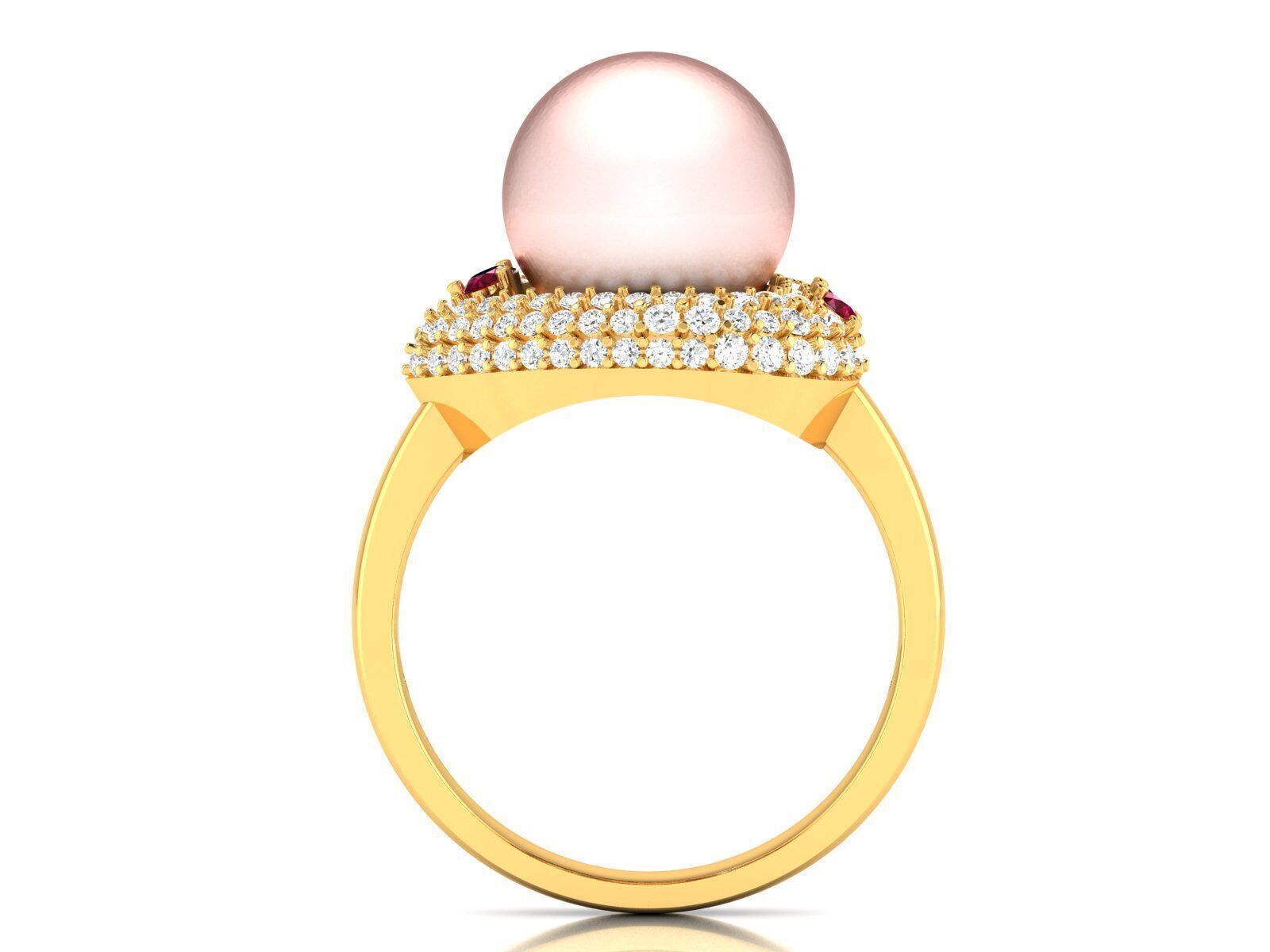 Women Ring  Render 3dm STL OBJ FBX Details 3D print model_7