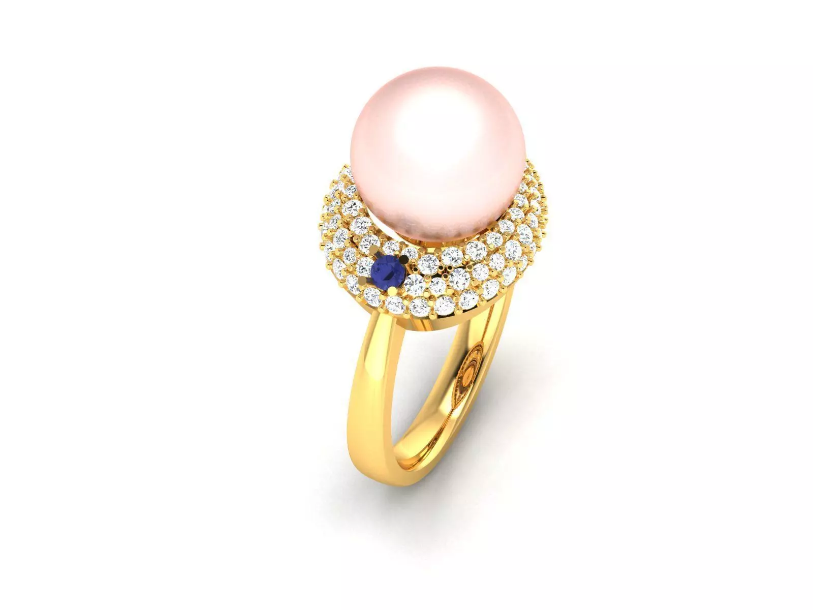 Women Ring  Render 3dm STL OBJ FBX Details 3D print model_0