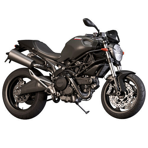 Ducati Monster 696 3D model