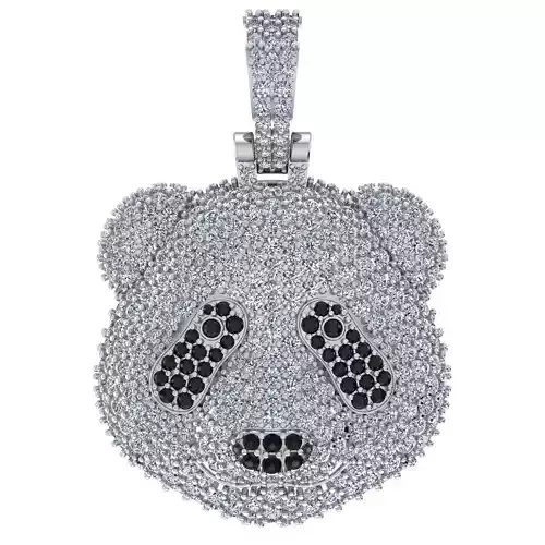 Panda  pendant 3D print model