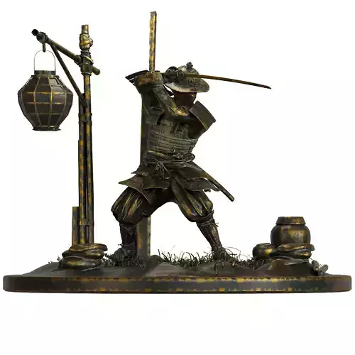 Samurai figurine 007