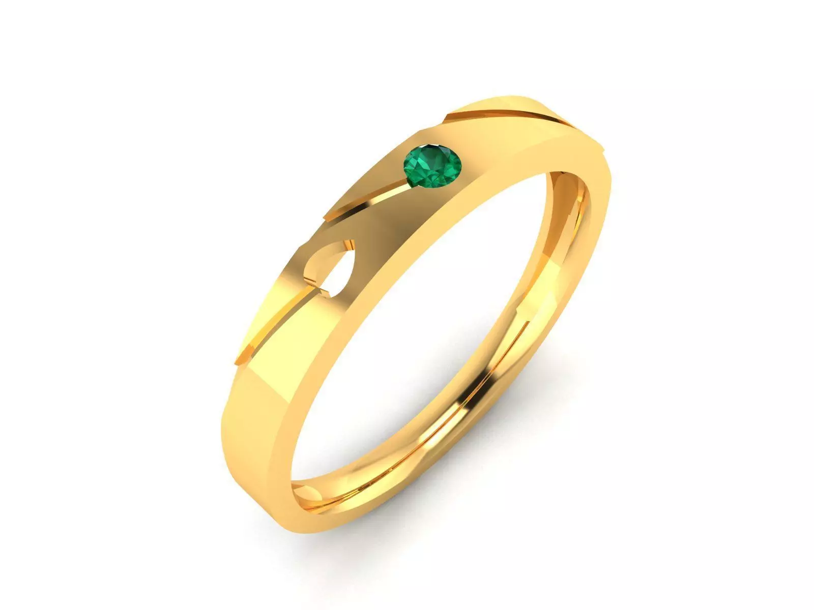 Women Ring Render 3dm STL OBJ FBX Details 3D print model_0