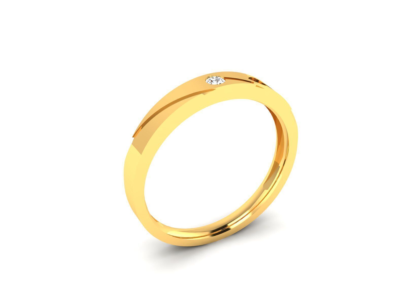 Women Ring Render 3dm STL OBJ FBX Details 3D print model_8