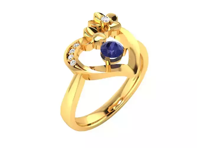 Women Ring  Render 3dm STL OBJ FBX Details