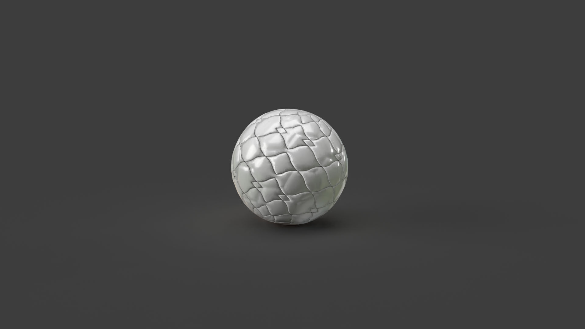 Football Low-poly 3D model_7