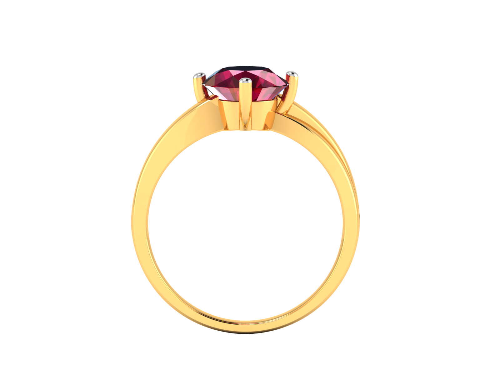 Women Ring Render 3dm STL OBJ FBX Details 3D print model_5