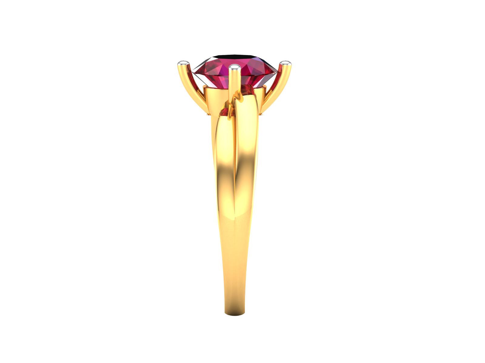 Women Ring Render 3dm STL OBJ FBX Details 3D print model_9