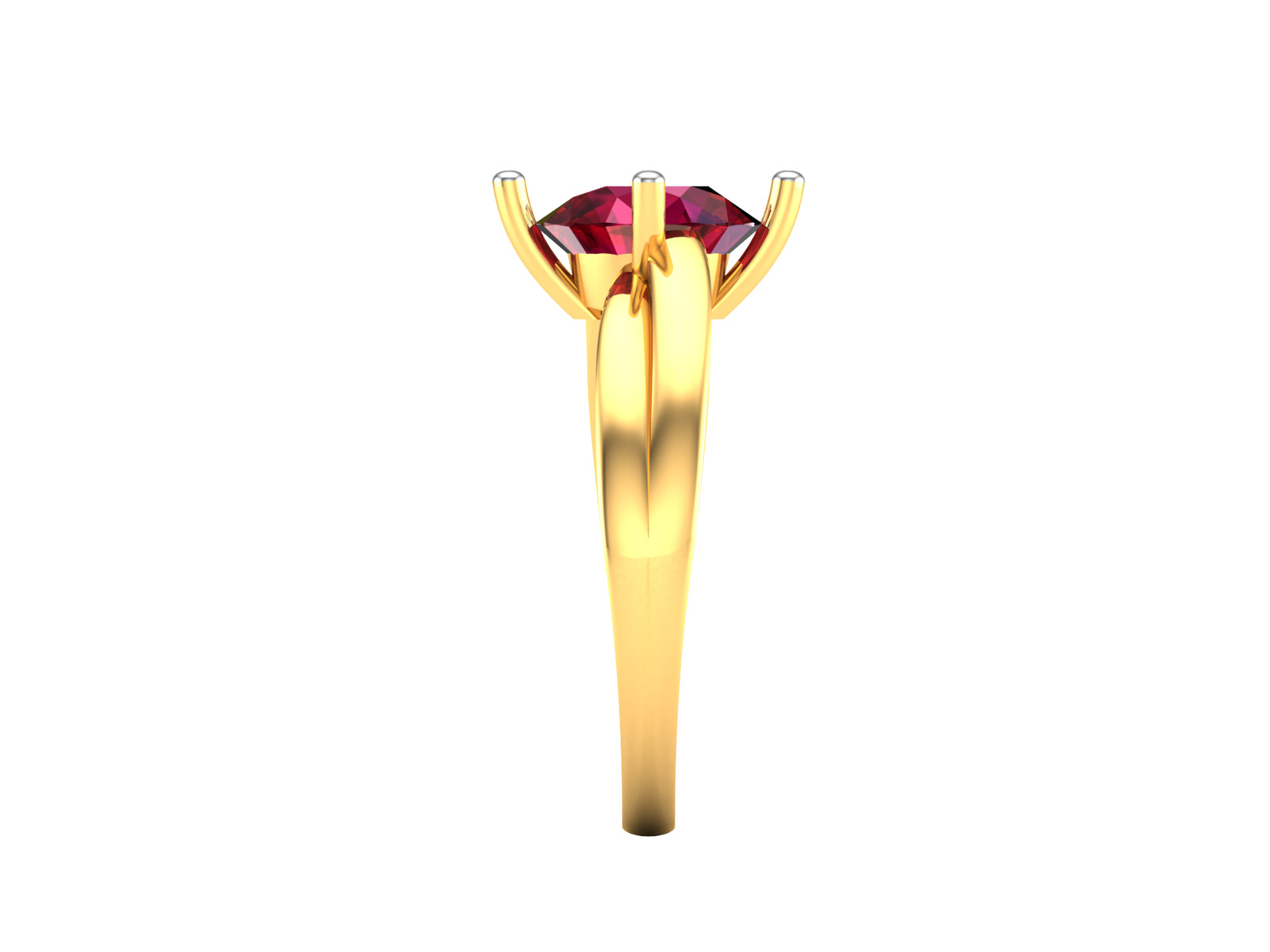 Women Ring Render 3dm STL OBJ FBX Details 3D print model_11