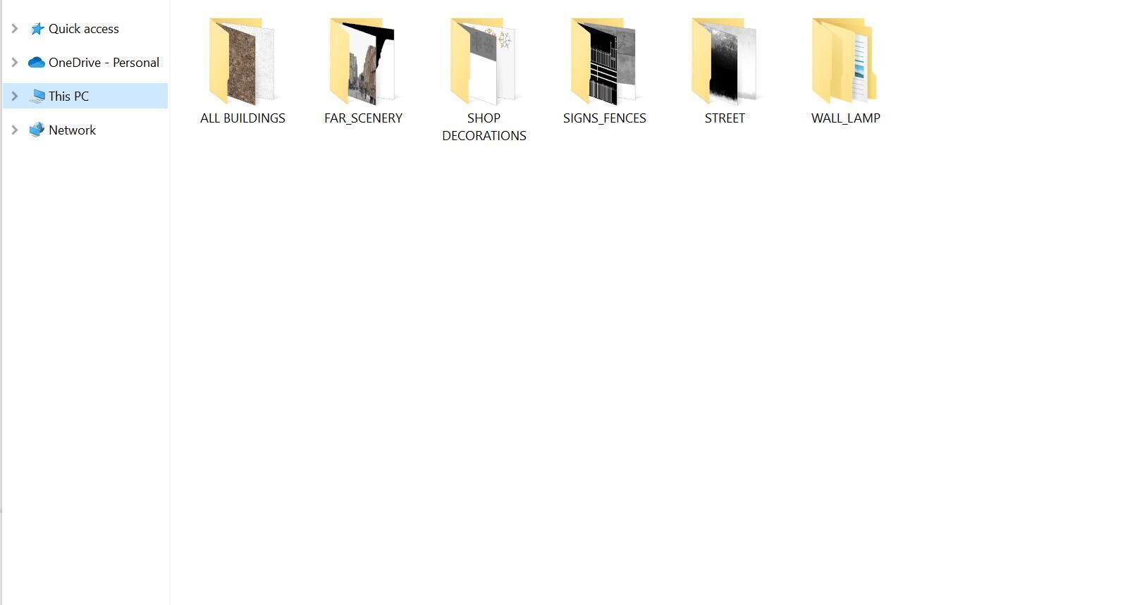 Snowy Streets of London Low-poly 3D model_20