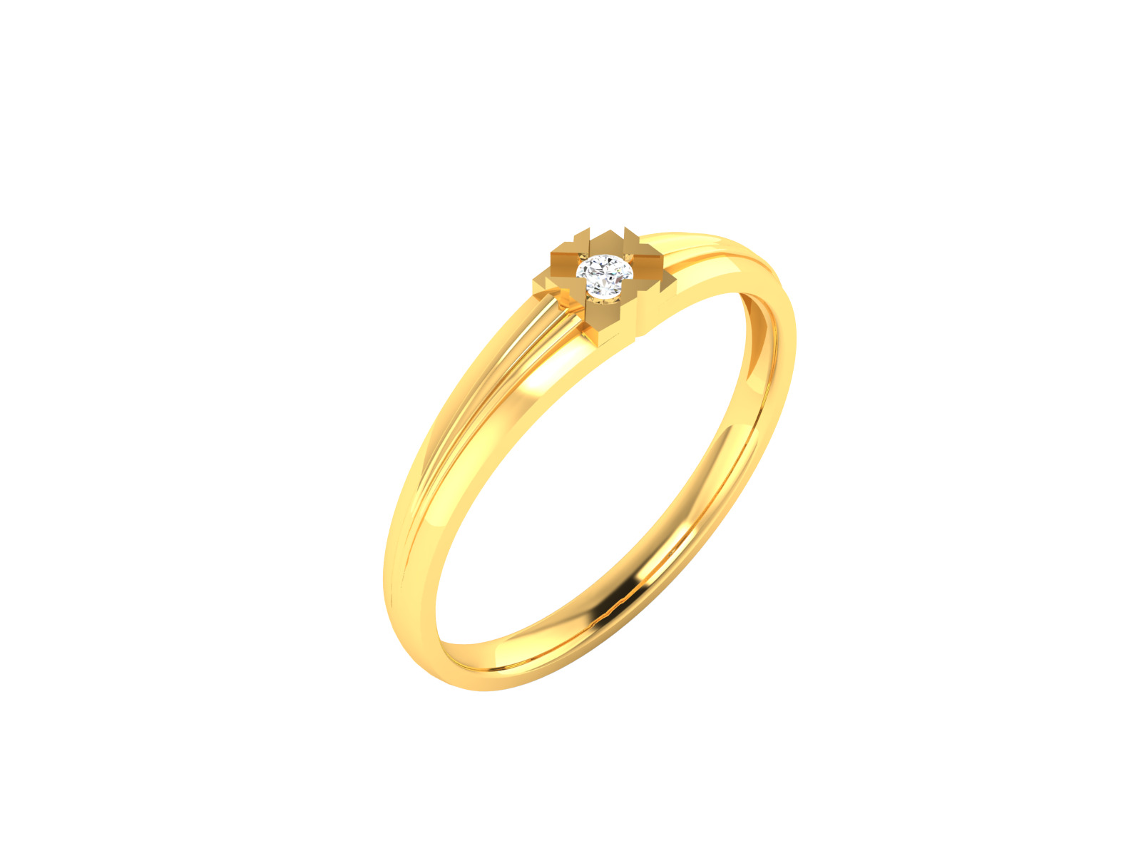 Women Ring Render 3dm STL OBJ FBX Details 3D print model_1