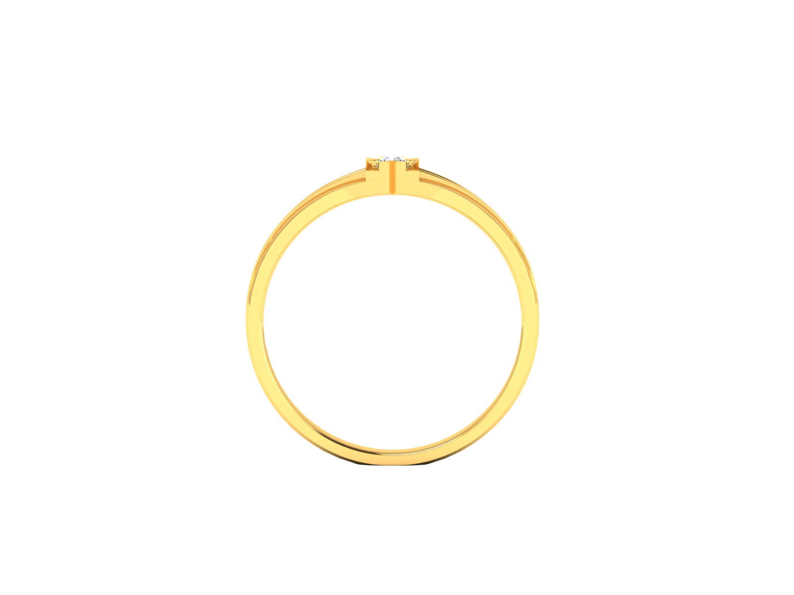 Women Ring Render 3dm STL OBJ FBX Details 3D print model_3