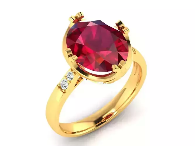 Women Ring  Render 3dm STL OBJ FBX Details