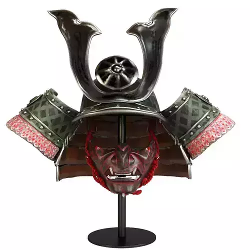 Helmet Samurai 002