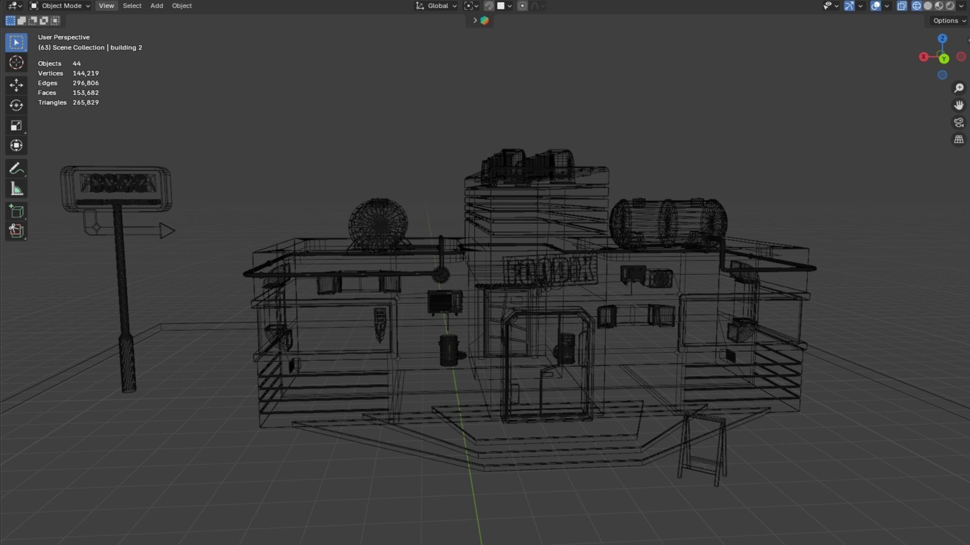 Urban Buildings Asset 3D model_20