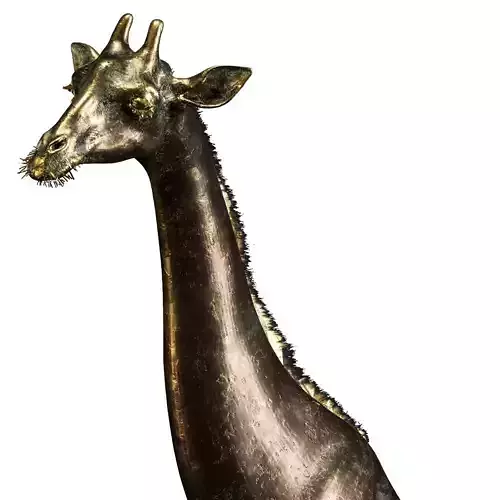Giraffe  statuette 3D model