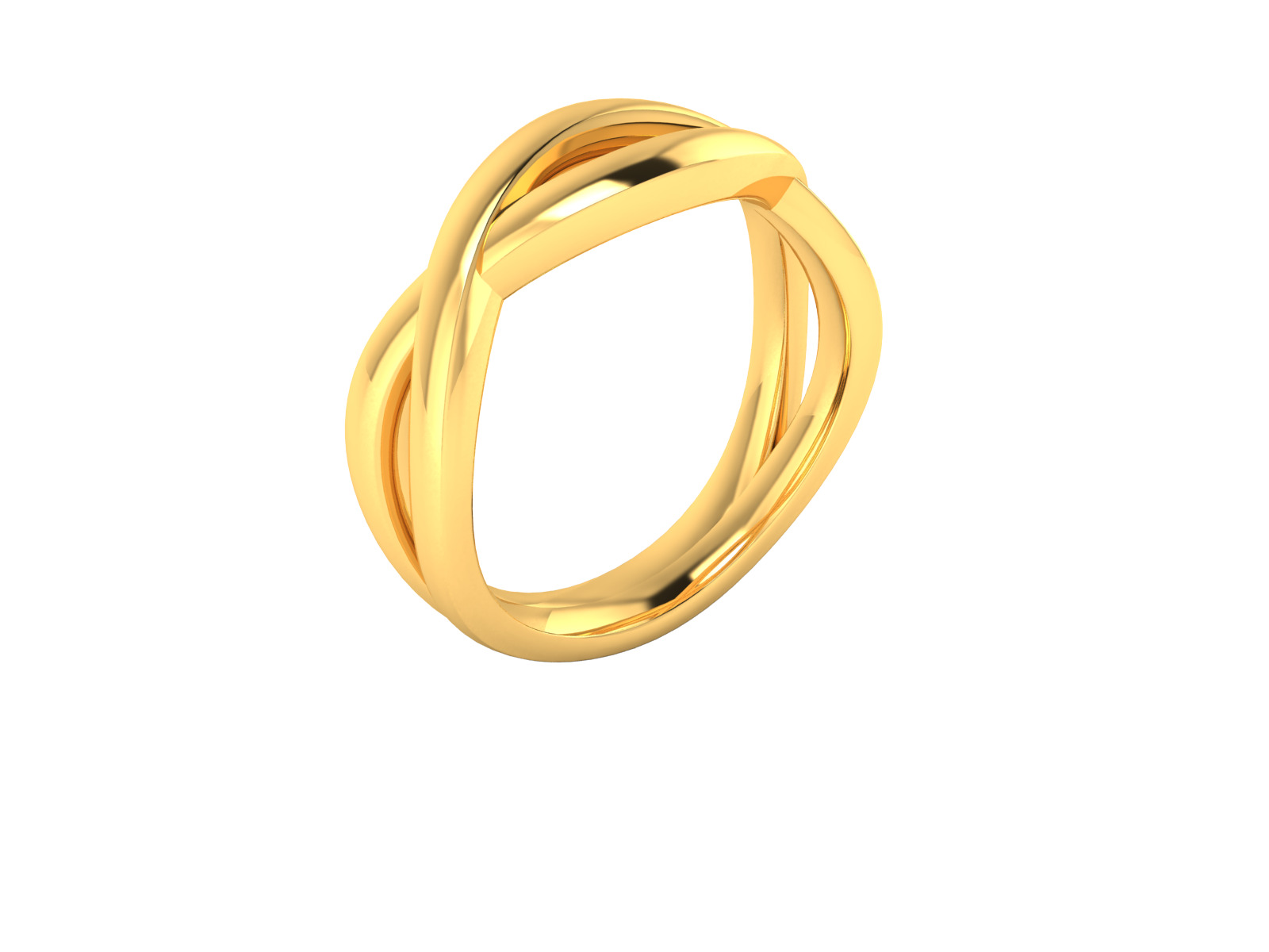 Women Ring Render 3dm STL OBJ FBX Details 3D print model_1