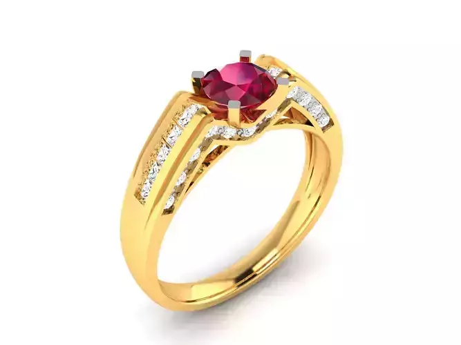 Women Ring  Render 3dm STL OBJ FBX Details