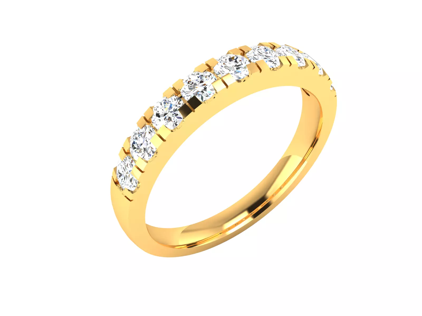 Women Ring Render 3dm STL OBJ FBX Details 3D print model_0