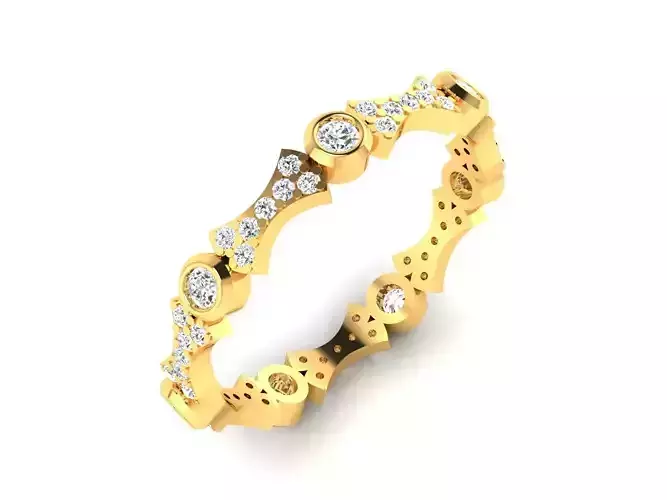 Women Ring  Render 3dm STL OBJ FBX Details