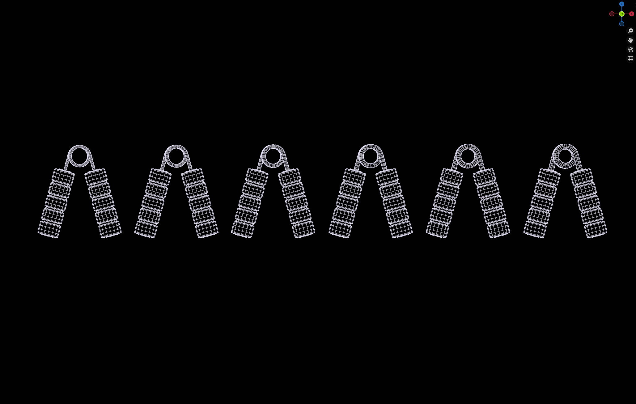Set of Handgrips 3D model_44