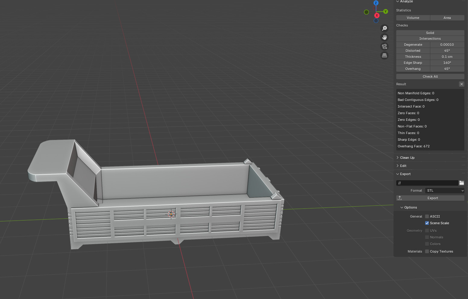 MAN Truck Static Rock Trailer Model for 3D Print 3D print model_6