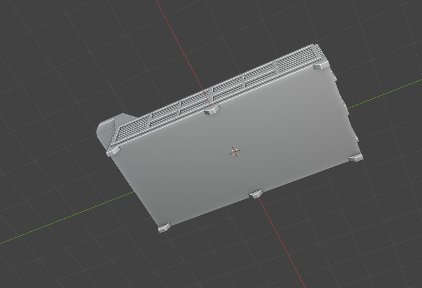 MAN Truck Static Rock Trailer Model for 3D Print 3D print model_5